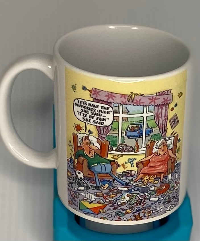 Coffee Cup -Grandkids