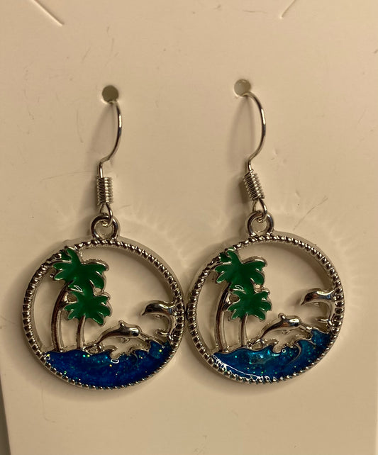 Earrings - Dolphin