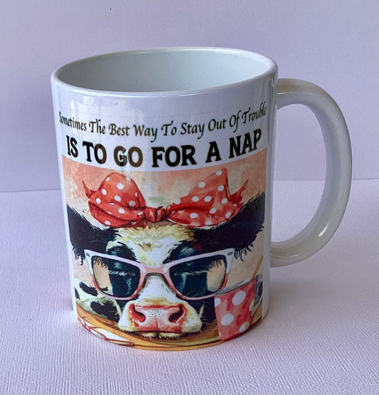 Coffee Cup -Go for a Nap