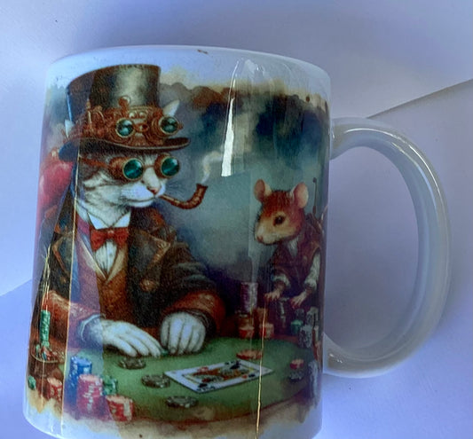 Coffee Cup - Cat & Mouse