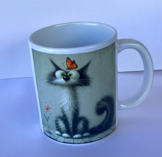 Coffee Cup - Comical Cat