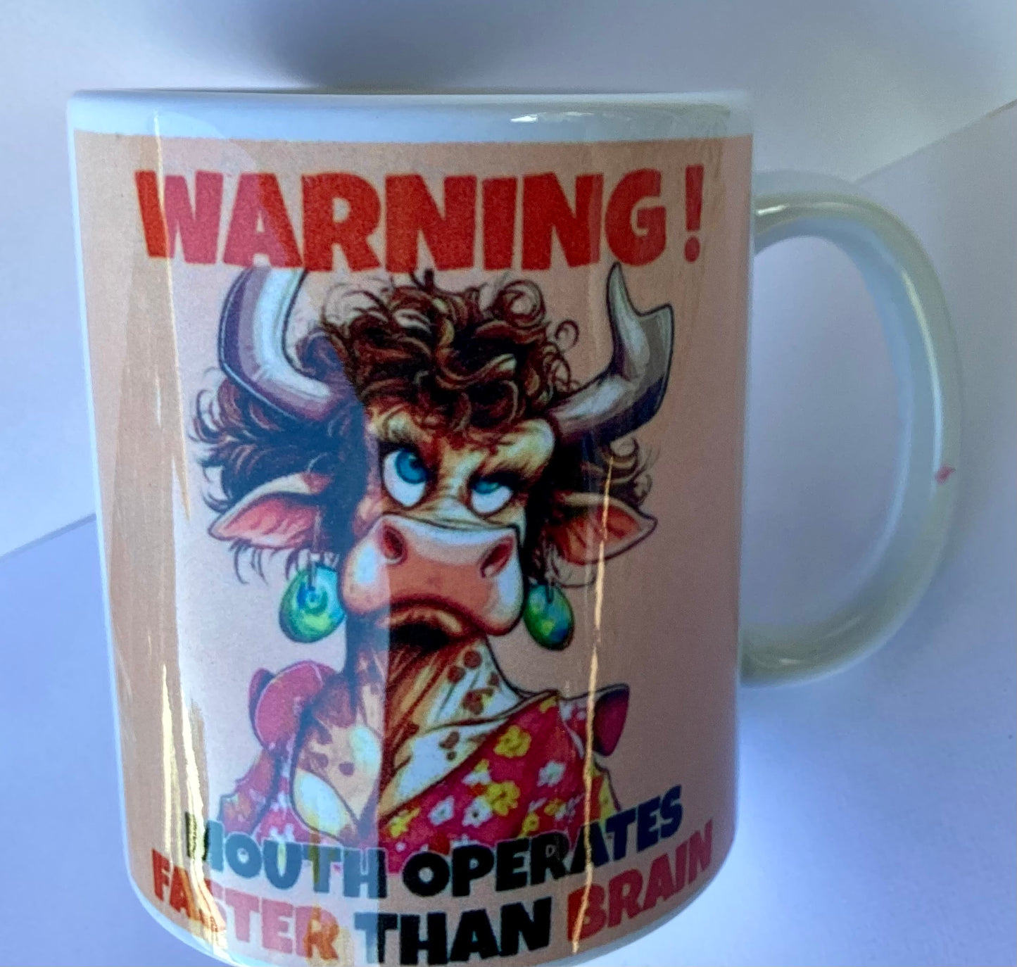 Coffee Cup - Warning My Mouth Operates