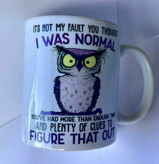 Coffee Cup - Owl Normal