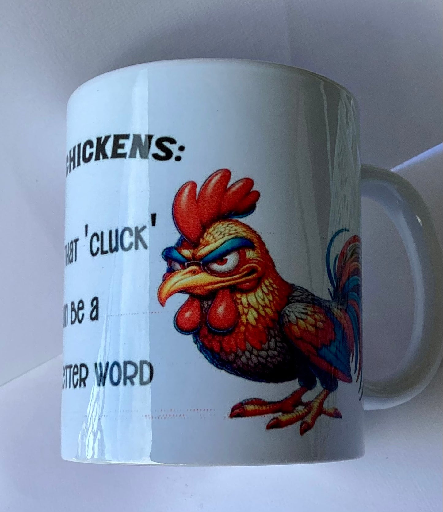 Coffee Cup - Mean Chickens