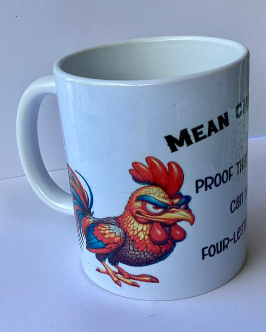 Coffee Cup - Mean Chickens