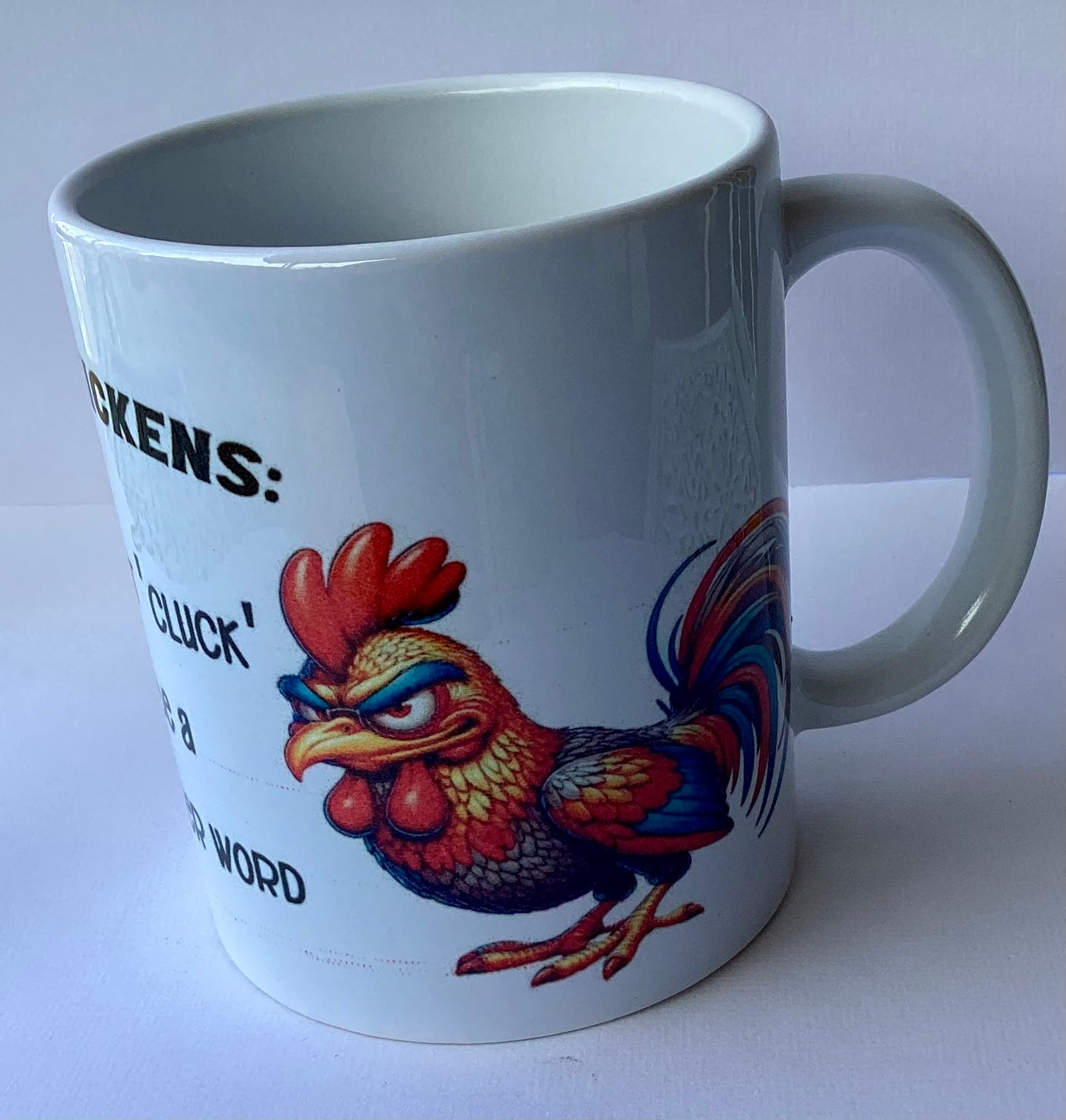Coffee Cup - Mean Chickens