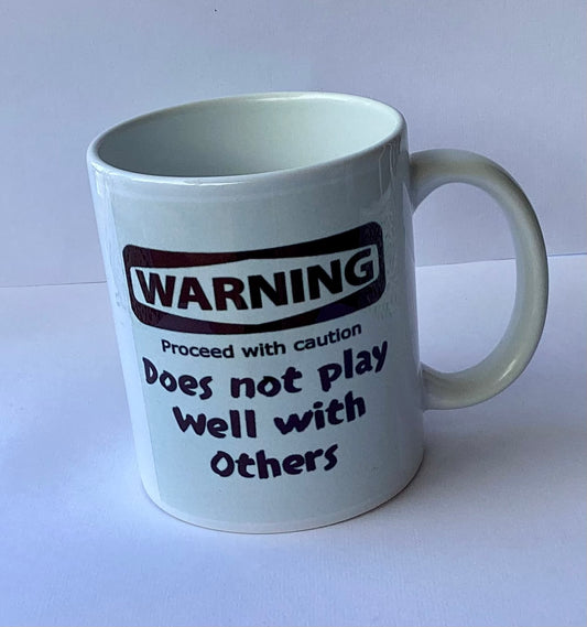 Coffee Cup - Warning