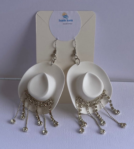 Earrings - Cowboy Hat