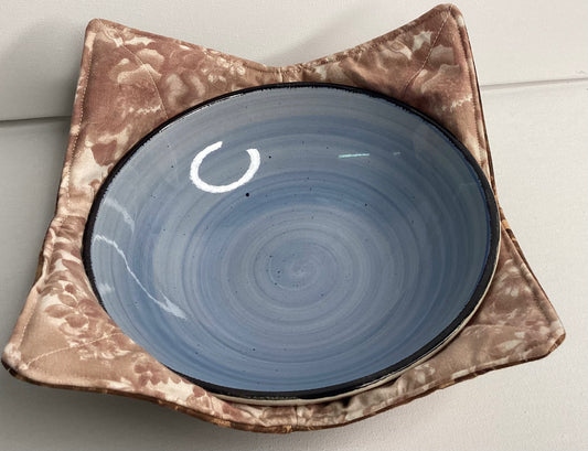 Microwave Bowl Cosy Brown On Brown