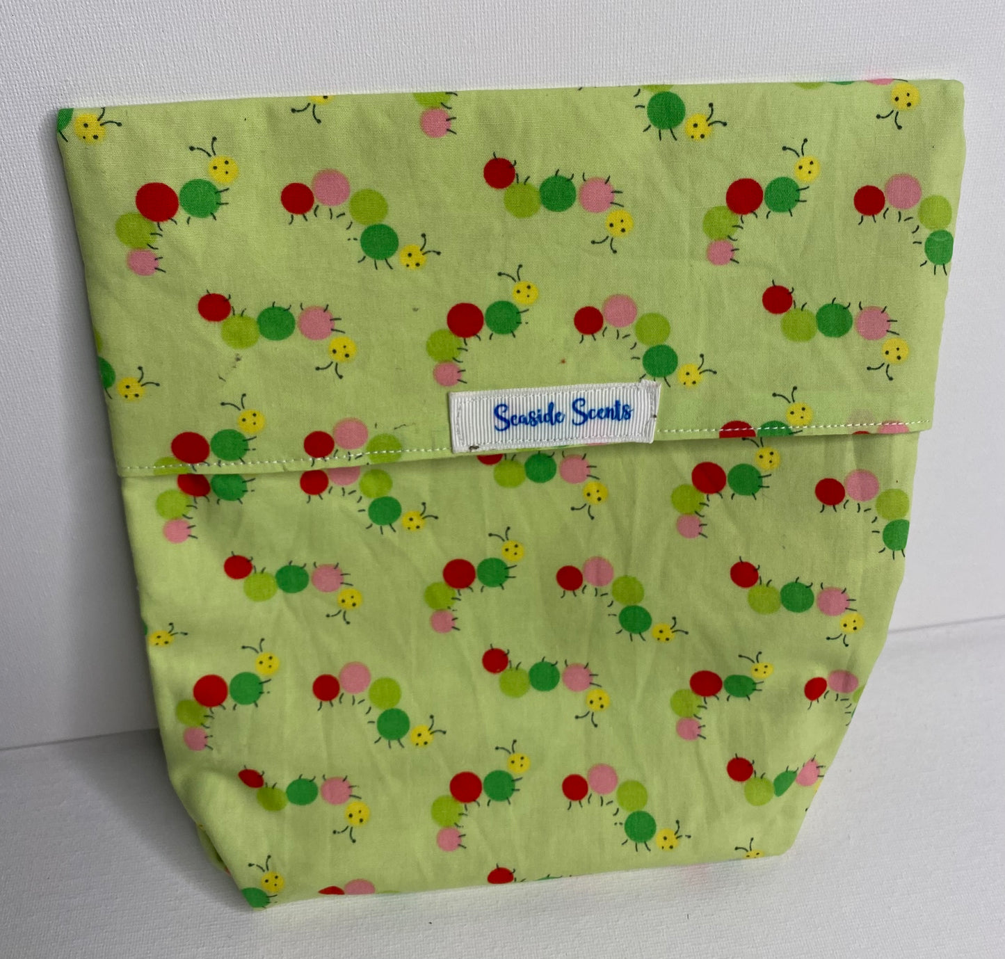 Microwave Popcorn Bag - Caterpillars