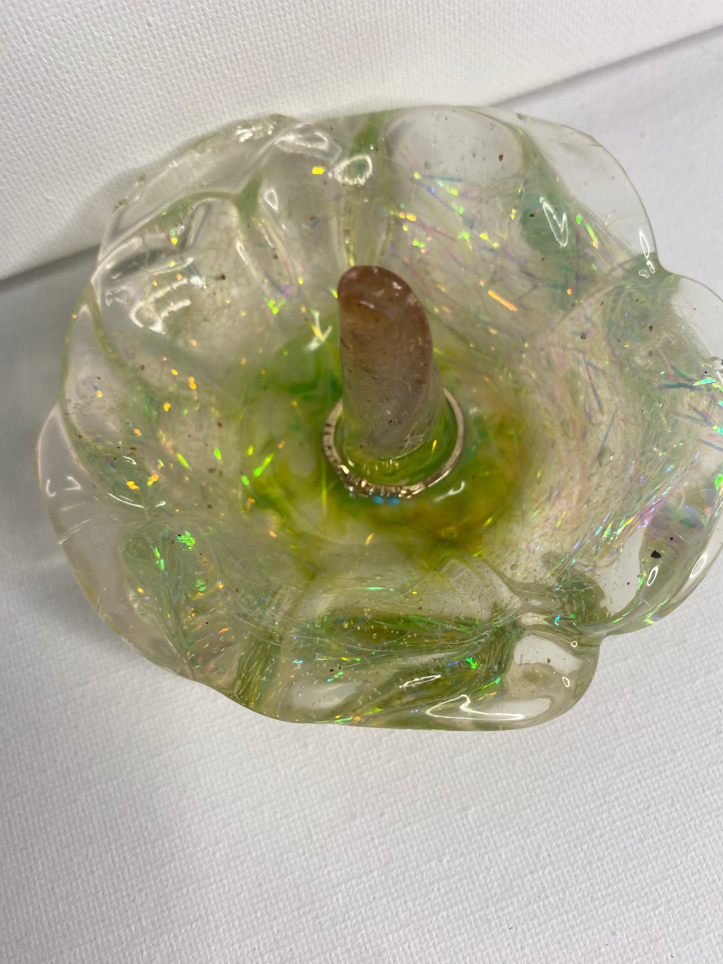 Handmade Resin Ring Holder