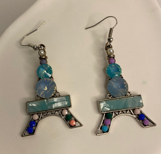 Earrings -Eiffel Tower