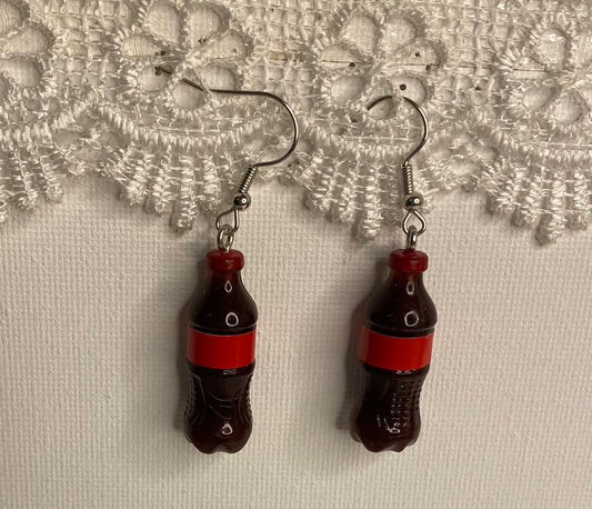 Earrings -Softdrink Bottle
