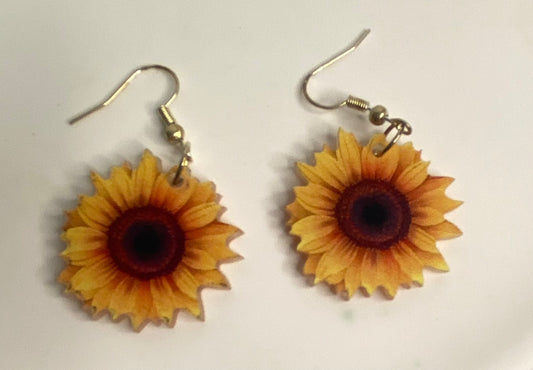 Earrings - Sunflowers