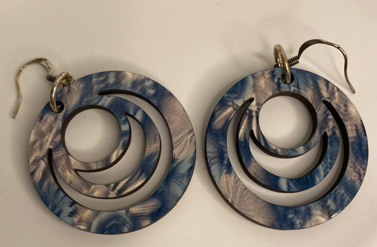 Earrings -Tri Circle Multicolour