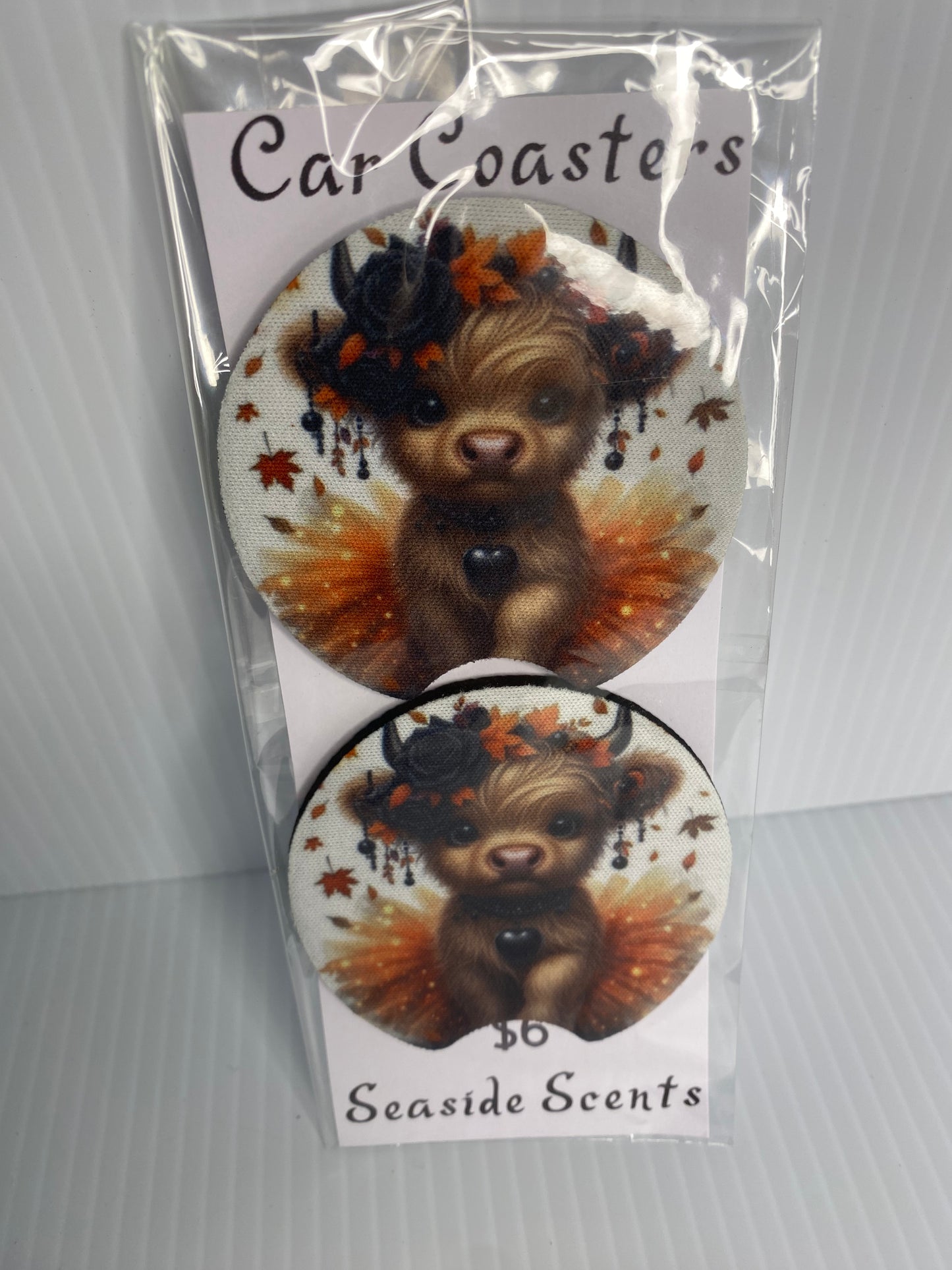 Car Coasters Ballerina Calf