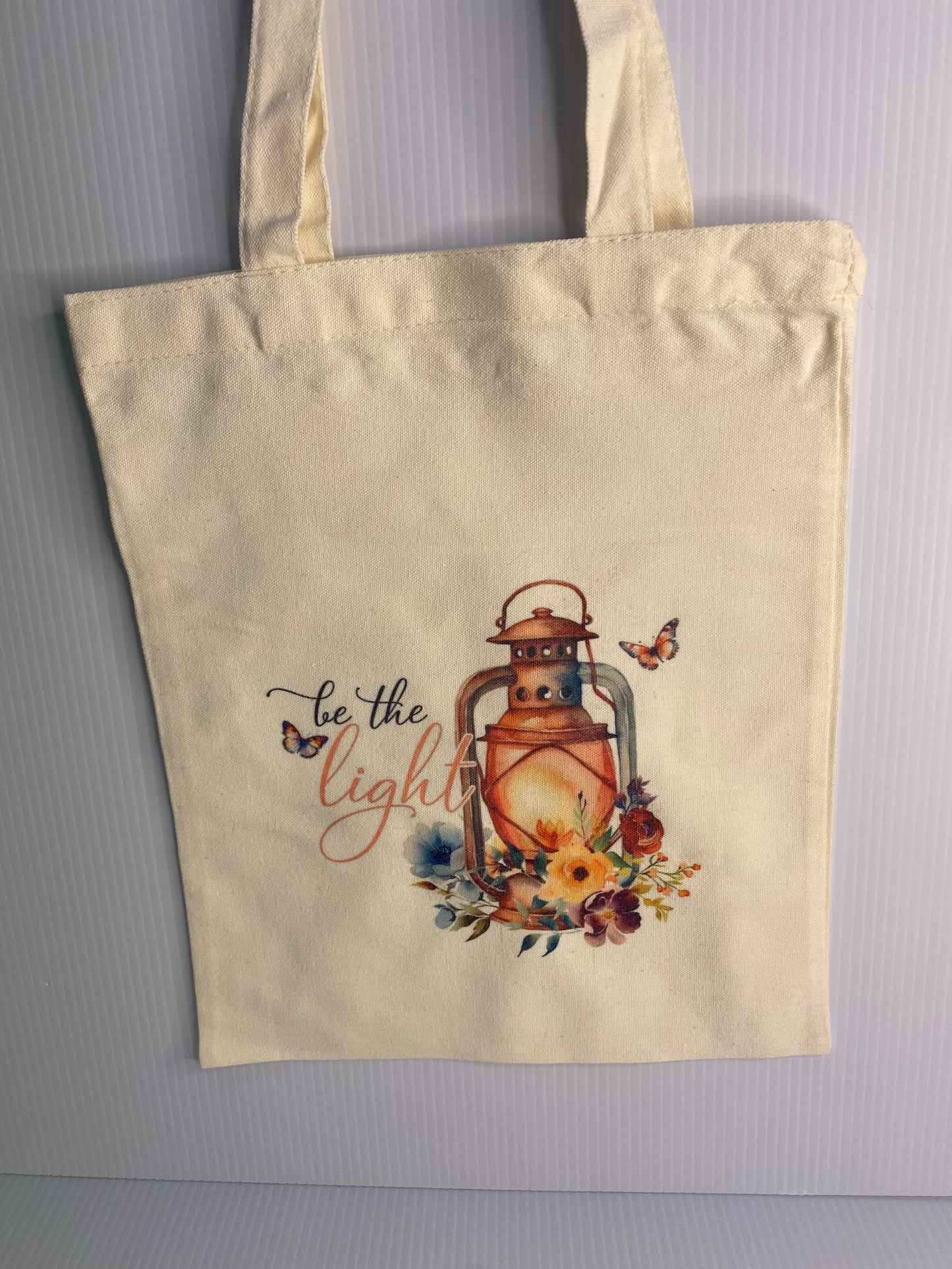 Tote Bag - Sublimated Design, Be The LIght
