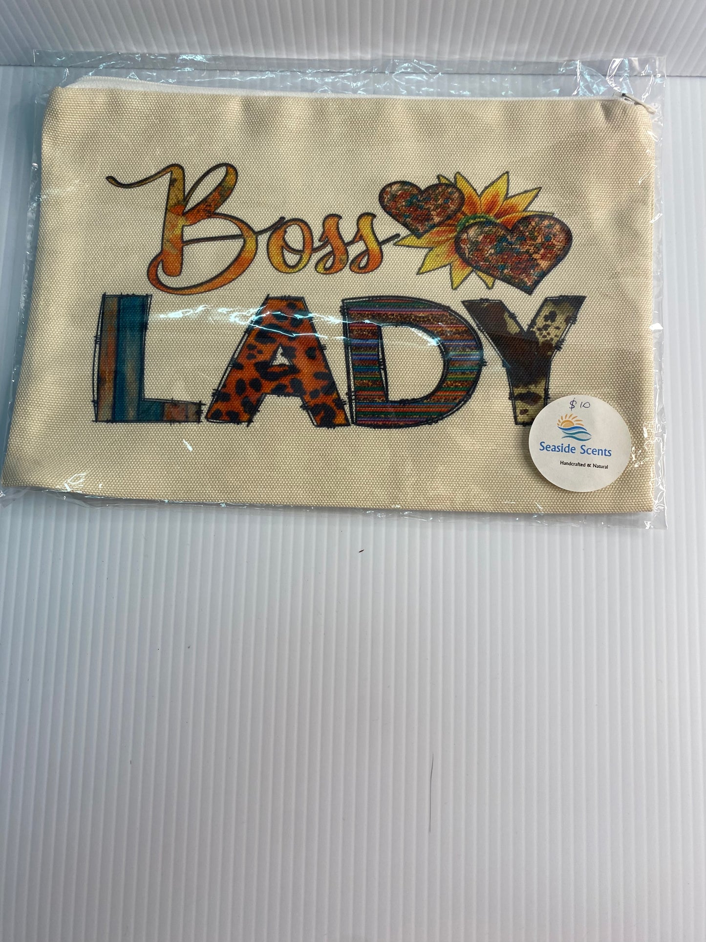 Pouch Zippered and Sublimated with Design - Boss Lady