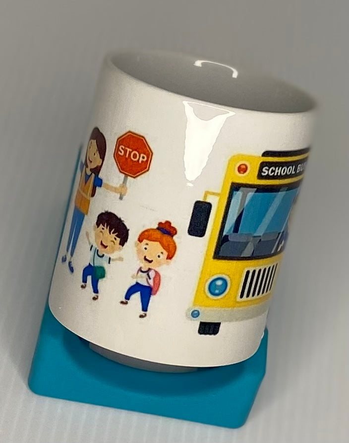 Coffee Cup School Bus &. Crossing