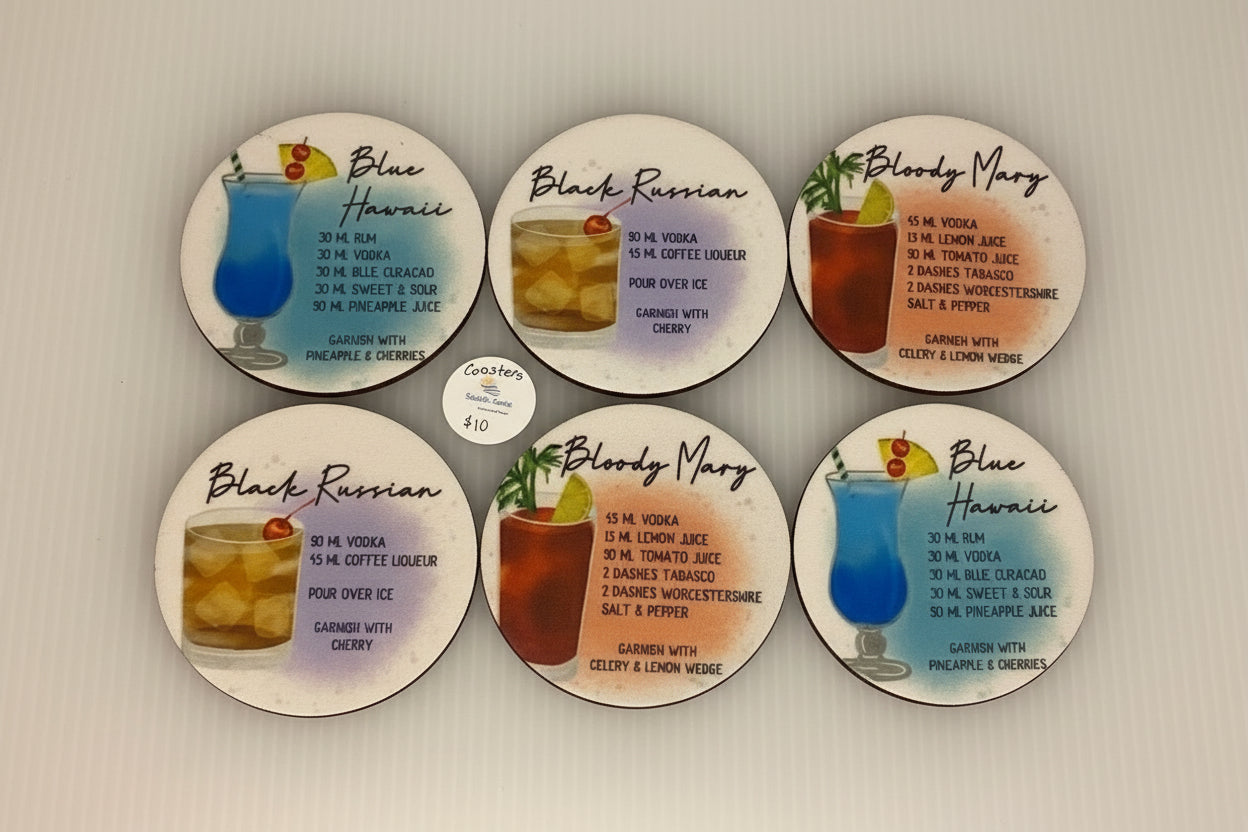 Drink Coasters - Drink Recipes