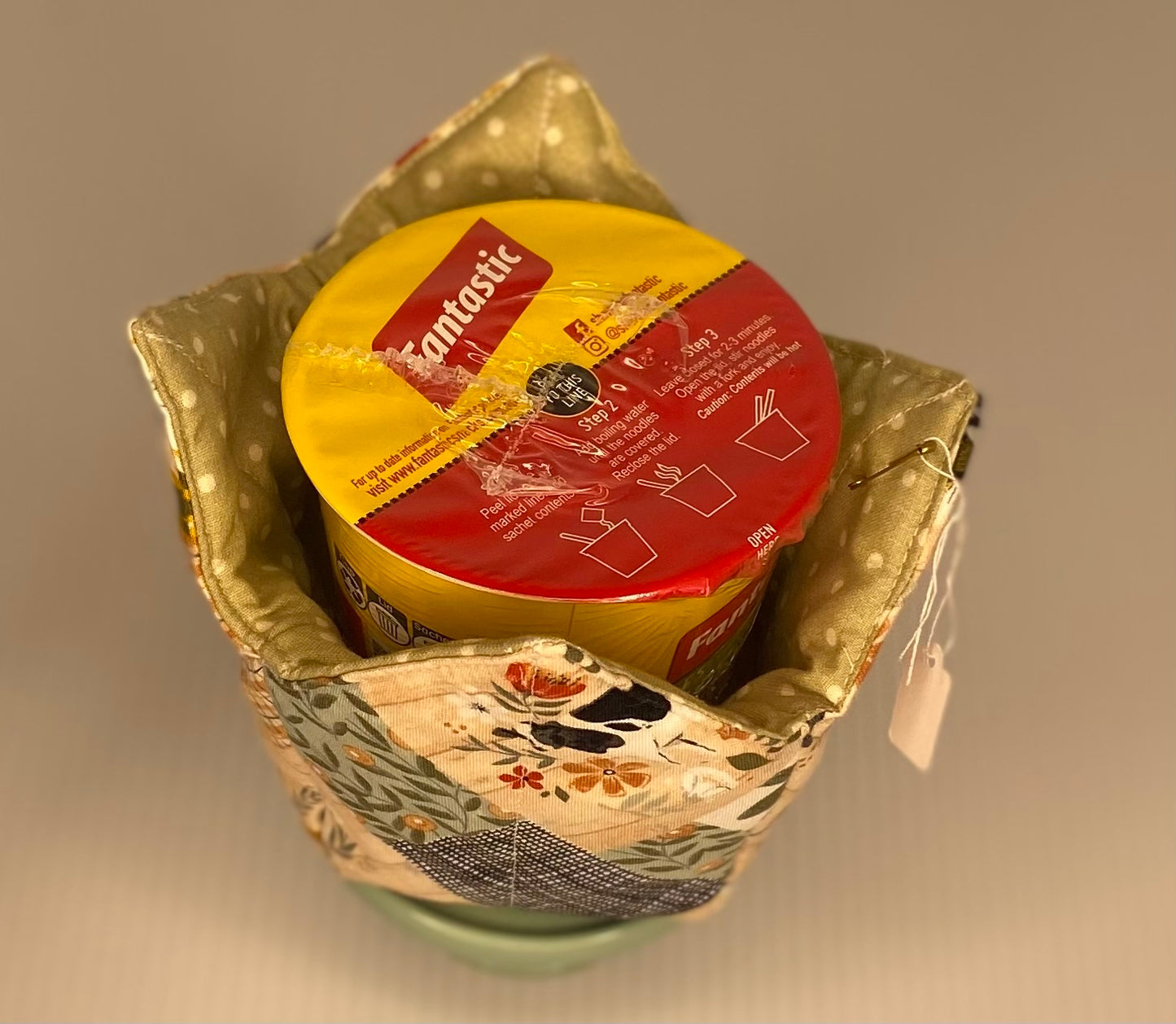 Noodles & Ice cream Cosy -Patchwork