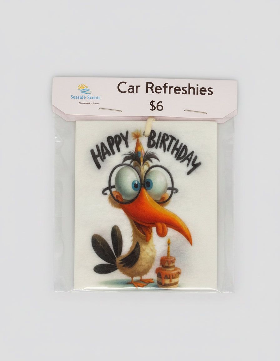 Car Refreshes -Happy Birthday