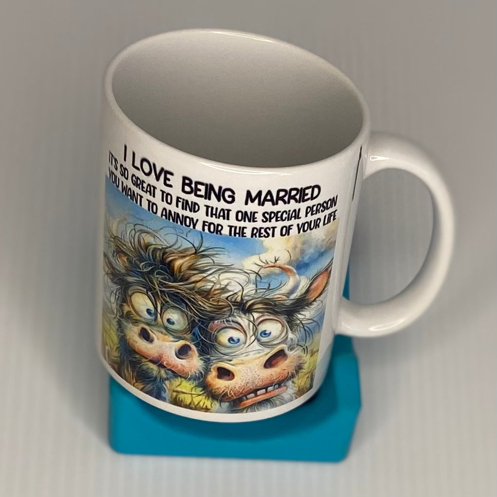 Coffee Cup -I Love Being Married