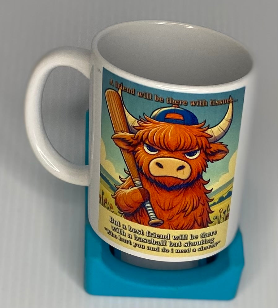 Coffee Cup -I Need a Shovel