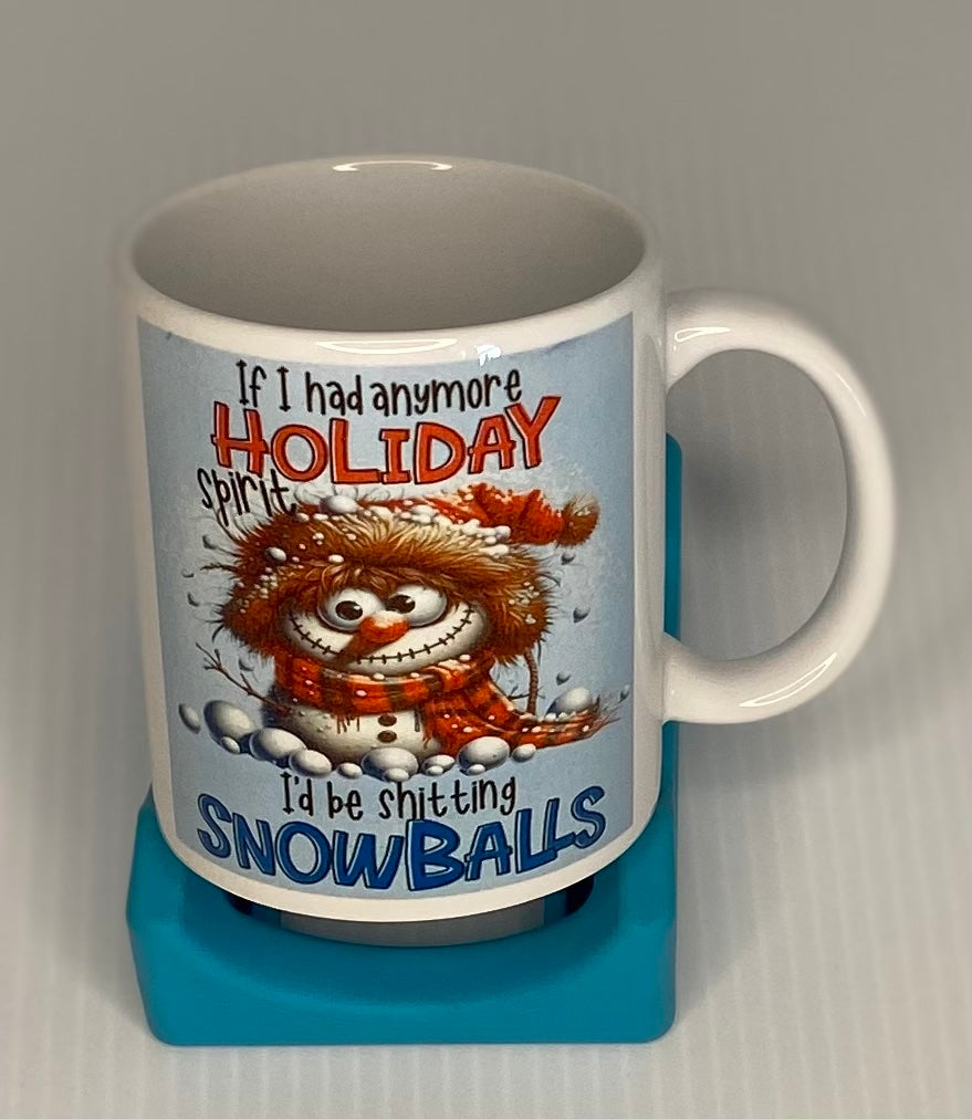 Coffee Cup - Shitting Snowballs