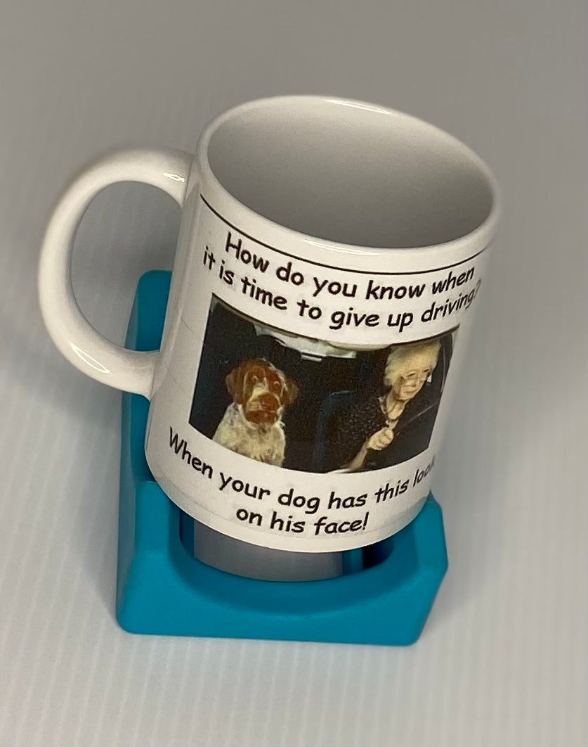 Coffee Cup Give Up Driving