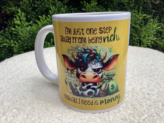 Coffee Cup - Want To Be Rich