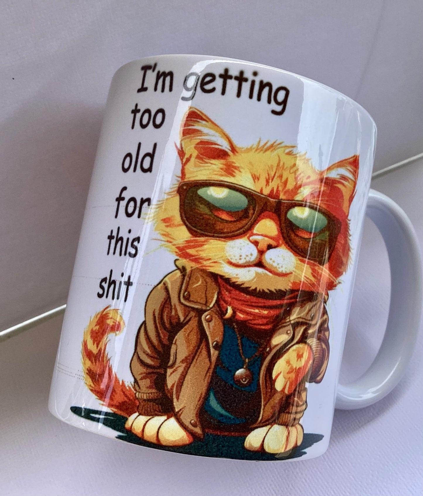 Coffee Cup - Too old for this shit