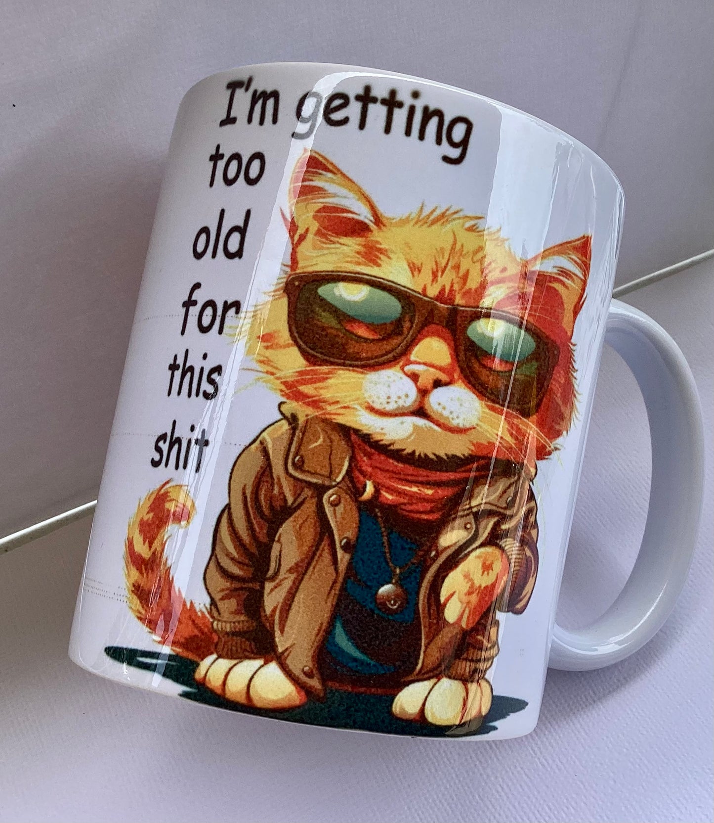 Coffee Cup - Too old for this shit