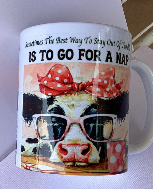 Coffee Cup -Go for a Nap