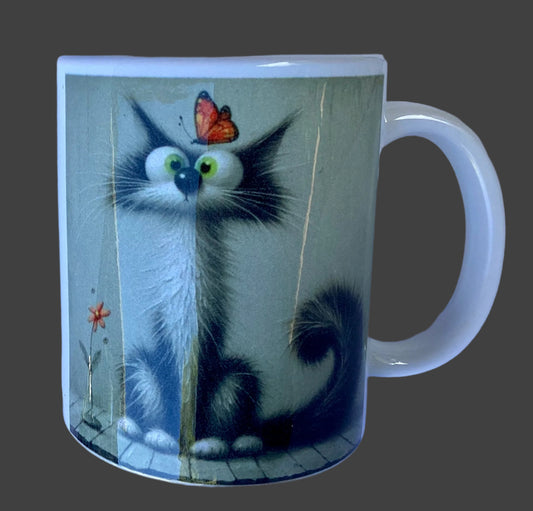Coffee Cup - Comical Cat