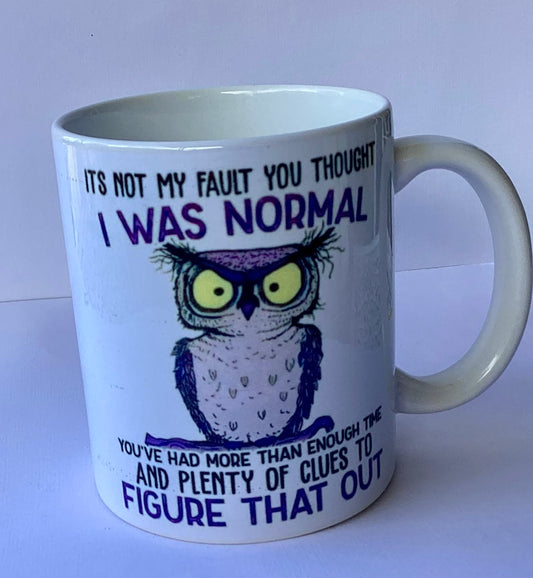 Coffee Cup - Owl Normal