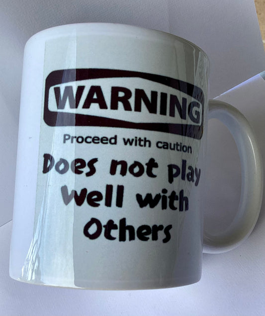Coffee  Cup - Warning