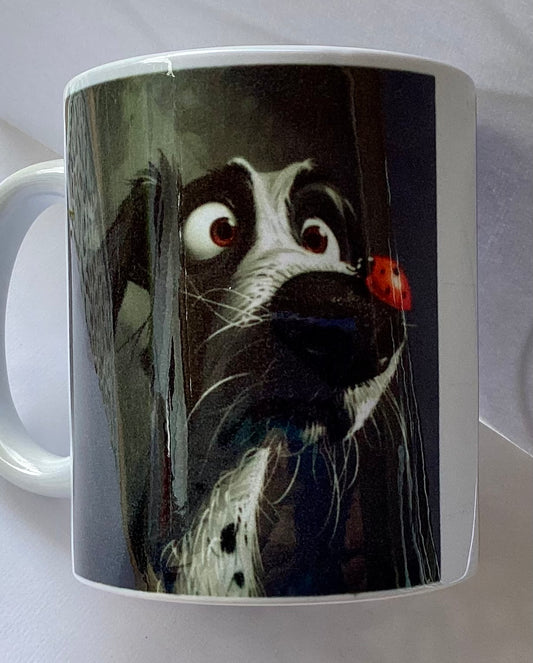 Coffee Cup - Dog with Beetle