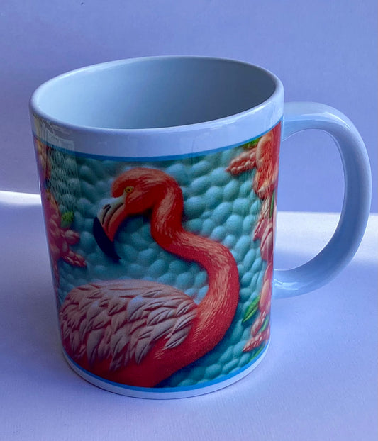 Coffee Cup- Flamingo