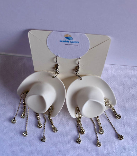 Earrings - Cowboy Hat