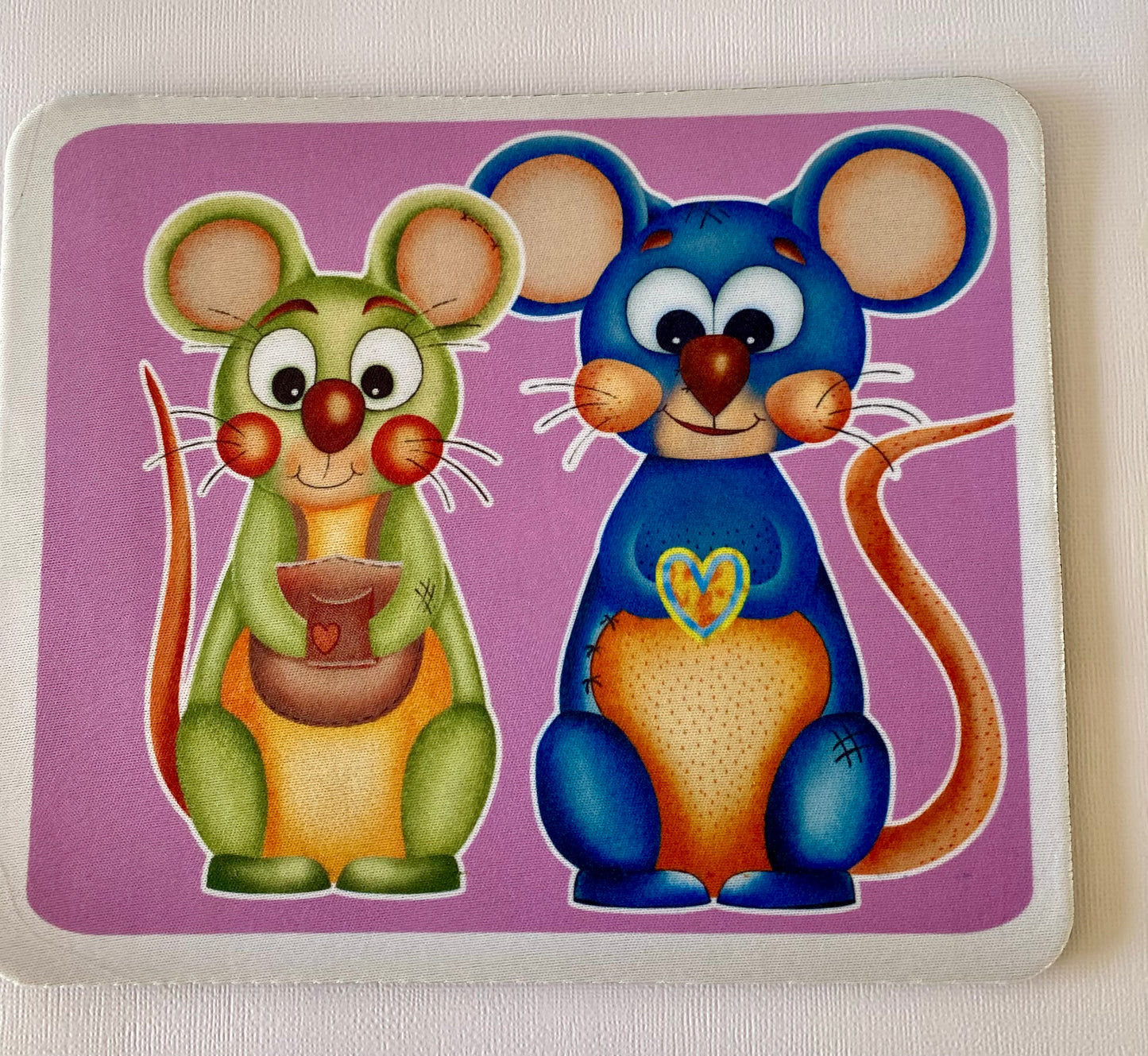 Two Mice Mouse Pad