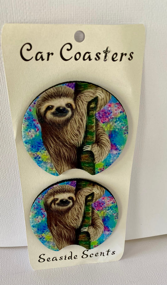 Sloth Car Coasters