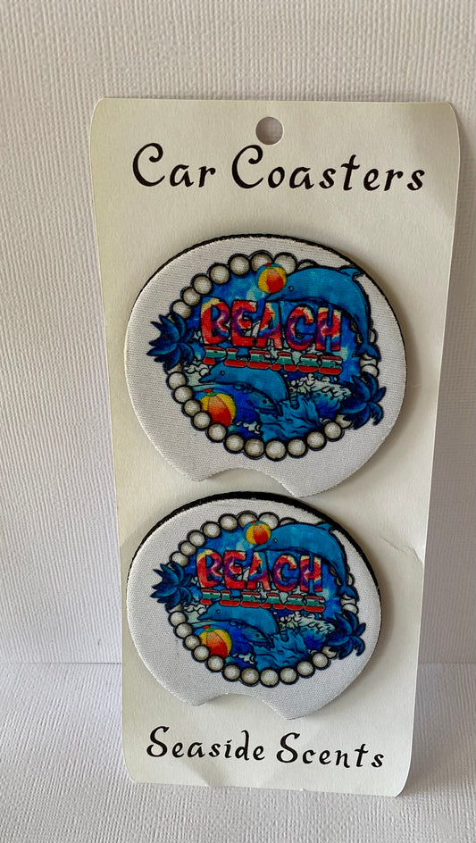 Beach Car Coasters