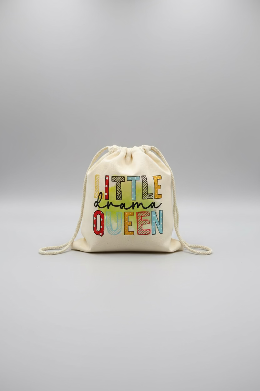 Small Pouch - Sublimated Design, Drama Queen