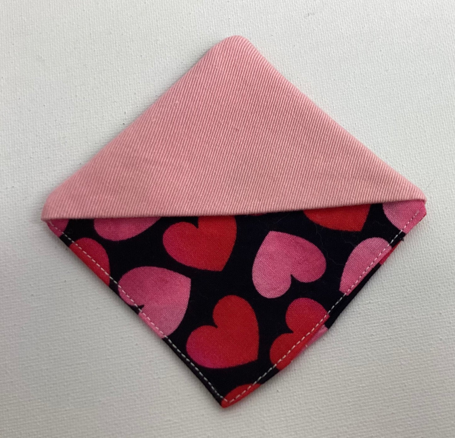 Fabric Bookmarks - Hearts
