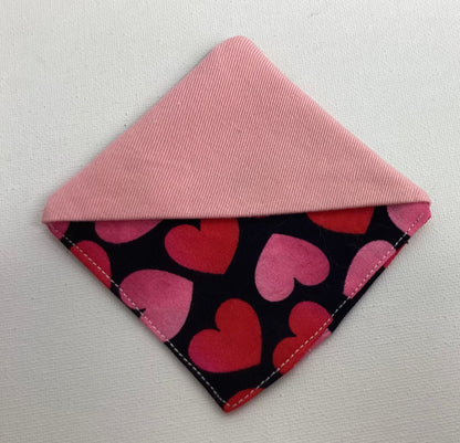 Fabric Bookmarks - Hearts