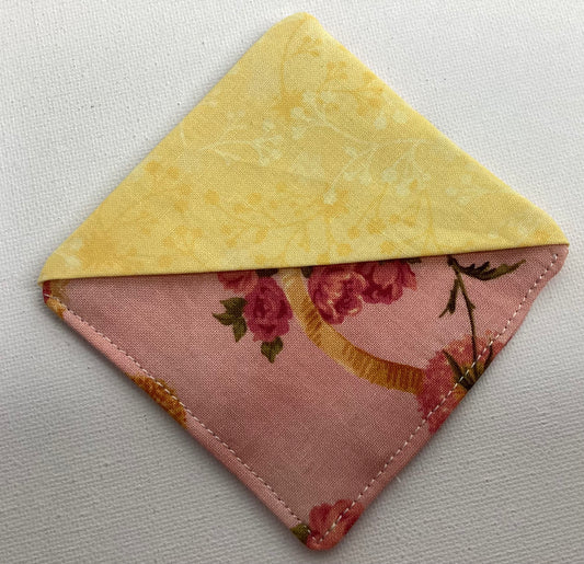 Fabric Bookmarks - Yellow Print