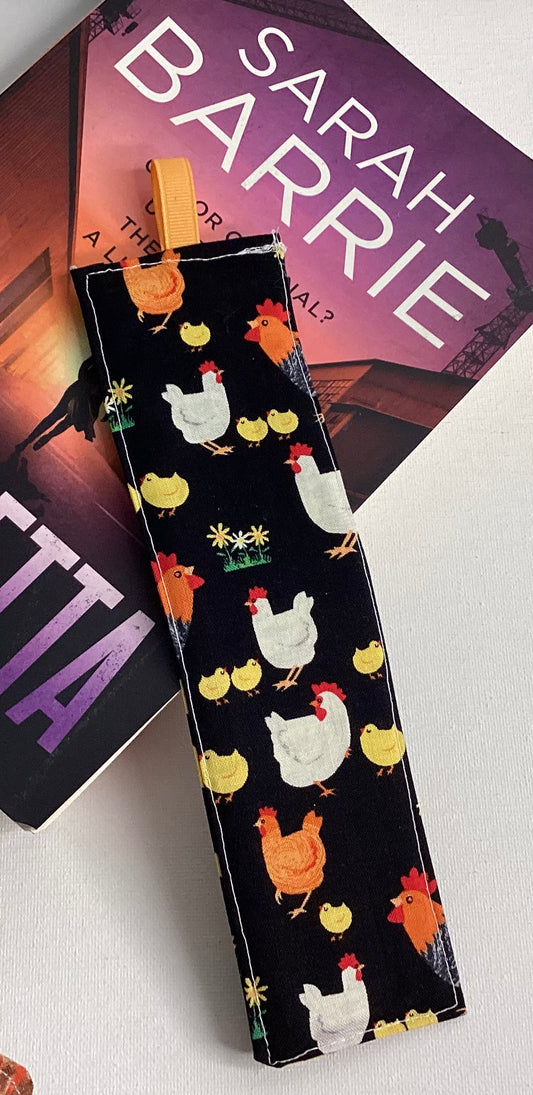 Fabric Bookmarks Chicks & Chickens
