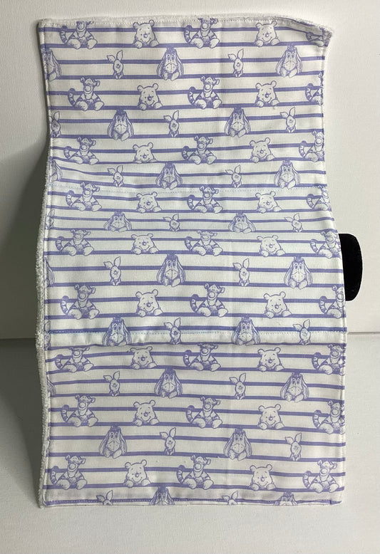 Handmade Baby Burping Cloth Pooh Bear