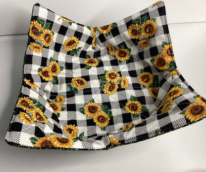Dinner Plate Microwave Cosy Sunflowers